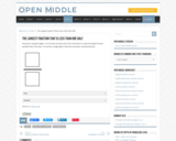 Open Middle Task: The Largest Fraction That Is Less Than One Half