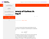 Accuracy of Carbon 14 Dating II