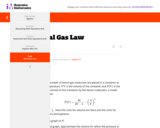 Ideal Gas Law