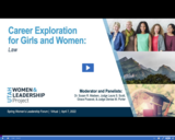 UWLP: Career Exploration for Girls and Women: Law