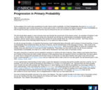 Progression in Primary Probability