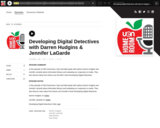 Developing Digital Detectives with Darren Hudgins & Jennifer LaGarde (UEN Homeroom S4Ep7)