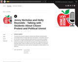 Jenny Nicholas and Holly Reynolds - Talking with Students About Citizen Protest and Political Unrest (UEN Homeroom S3Ep15)