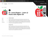 Dr. Laura Rogers - Learn @ Home with Higher Ed (UEN Homeroom S2Ep13)