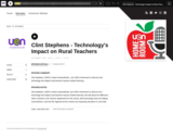 Clint Stephens - Technology's Impact on Rural Teachers (UEN Homeroom S1Ep2)