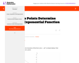 Two Points Determine an Exponential Function II