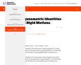 Trigonometric Identities and Rigid Motions