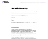 A Cubic Identity