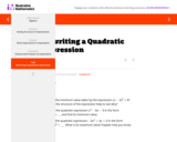 Rewriting a Quadratic Expression