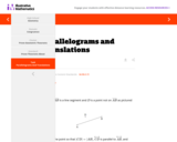 Parallelograms and Translations