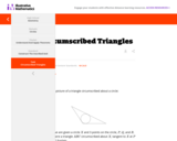 Circumscribed Triangles