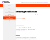 The Missing Coefficient