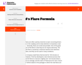 Fred's Flare Formula