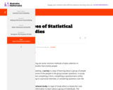 Types of Statistical Studies