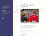 Presidential Signing Statements