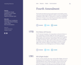 Timeline: Fourth Amendment