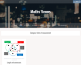 Maths Venn: Units of Measure