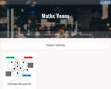 Maths Venn: Factorising
