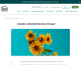 Create a Remembrance Flower Activity