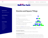 Mudd Math Fun Facts: Domino and Square Tilings