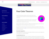 Mudd Math Fun Facts: Four Color Theorem
