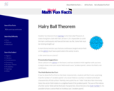 Mudd Math Fun Facts: Hairy Ball Theorem