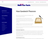 Mudd Math Fun Facts: Ham Sandwich Theorem