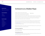 Mudd Math Fun Facts: Inchworm on a Rubber Rope