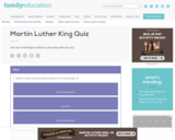 Martin Luther King Quiz
