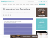 African-American Quotations