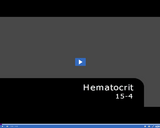 Medical Assisting. Hematocrit: 15-4.