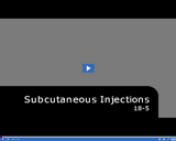 Medical Assisting. Subcutaneous Injections: 18-5.