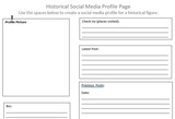 Historical Social Media Profile Page