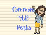 Conjugando "AR" Verbs Activity