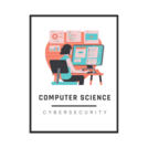 Middle School Elective Computer Science: Cybersecurity Vocabulary Posters