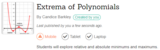Extrema of Polynomials
