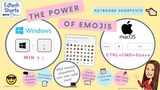 The Power of Emojis - Keyboard Shortcuts