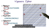 Ciphers and Encryption Part 2:  Vigenère Square