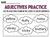 Adjectives in the Clouds