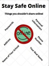 Things Not to Share Online Poster