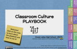 Classroom Culture Playbook