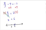 Solving two-step Inequalities Lesson