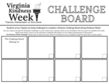 Kindness Challenge Boards & Idea Bank