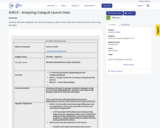 SVRCS - Analyzing Catapult Launch Data