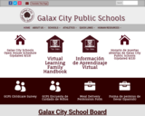 Galax City Public Schools main web page