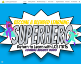 Lynchburg City Schools Superheroes! Blended Learning website