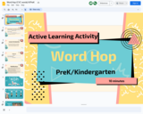 Word Hop (CVC words) K/PreK