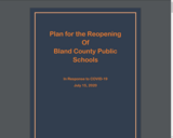 Bland County Public Schools Plan for Reopening 2020 (PDF)