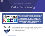 NKCPS Distance Learning 2020