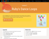Ruby's Dance Loops (Lesson 2)